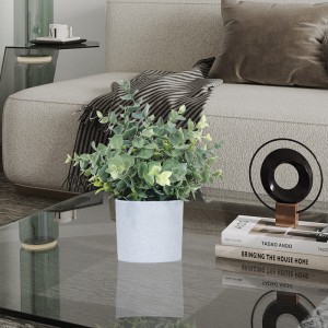 Εργοστάσιο προσφέροντας άμεσα πρόσφατα σχεδιασμένα τεχνητά γλάστρες τεχνητά πράσινα διακοσμητικά με ωραία κοιτάζοντας και πραγματική άγγιξε αίσθηση